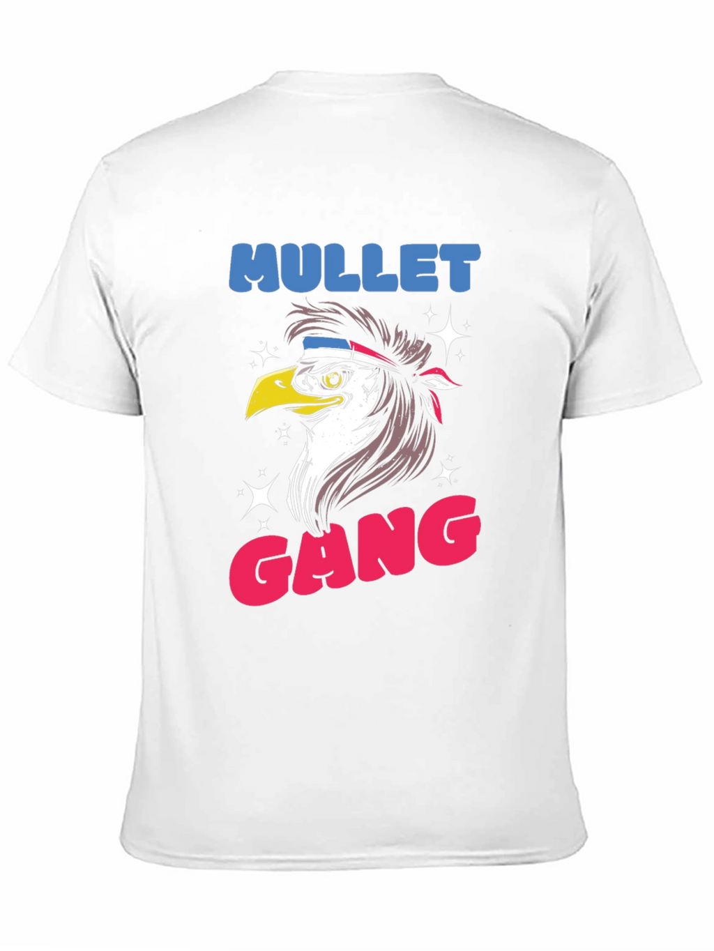 Mullet Gang Eagle Graphic Tee - Black