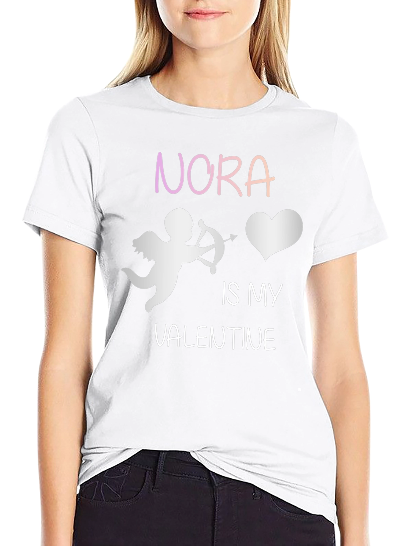 Nora Is My Valentine Graphic T-Shirt