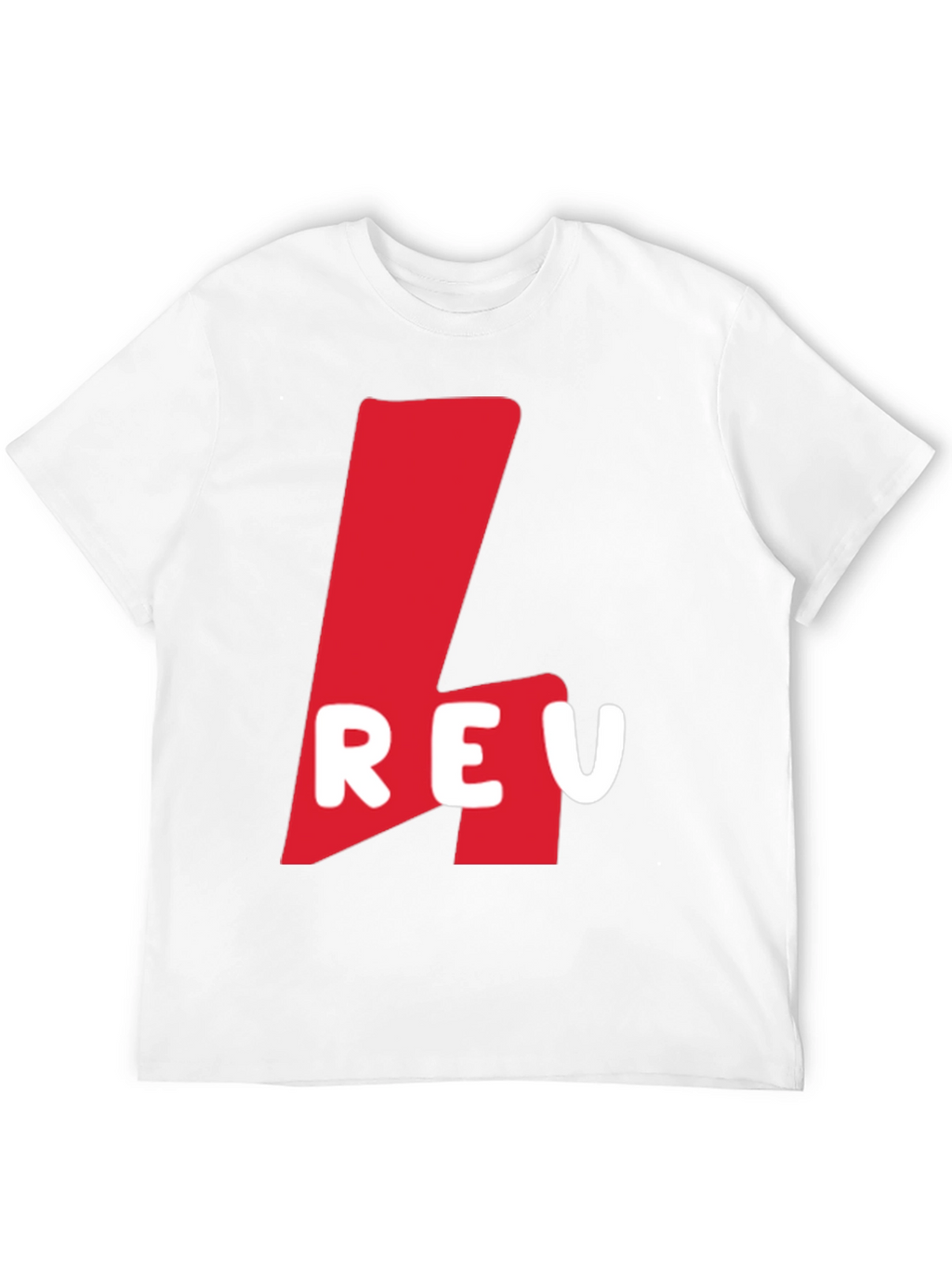Red Logo Graphic Black T-Shirt