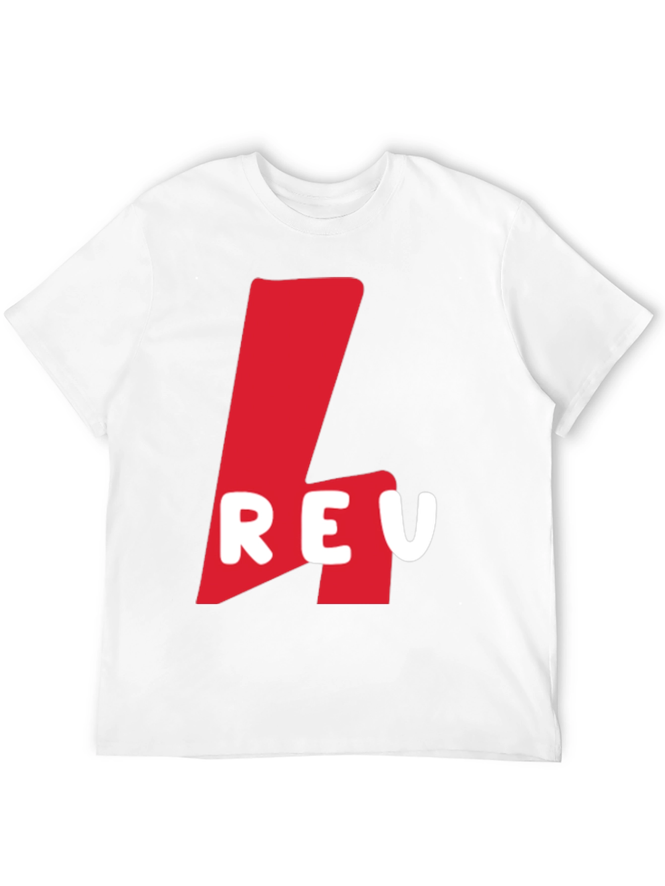 Red Logo Graphic Black T-Shirt