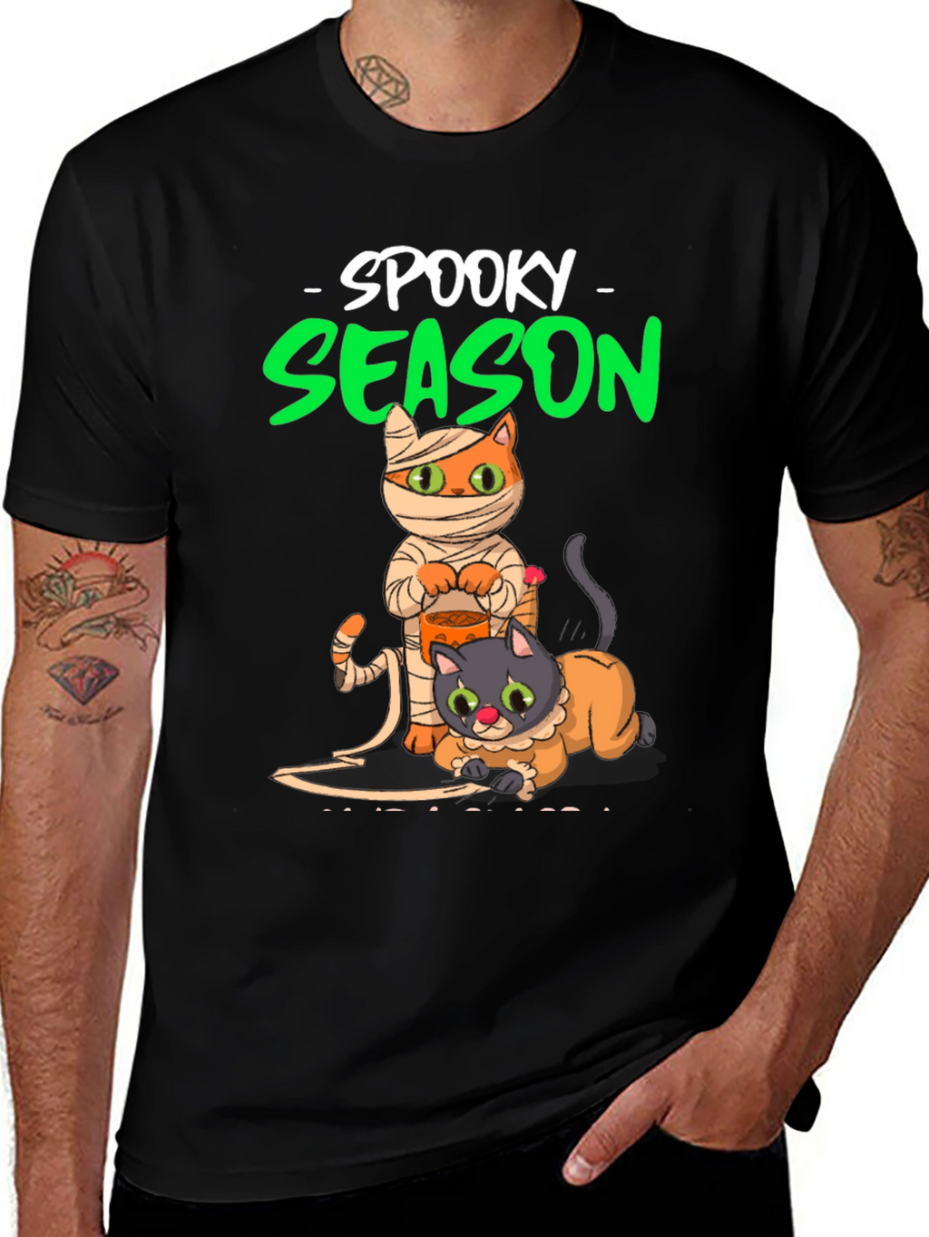 Spooky Season Cat T-Shirt