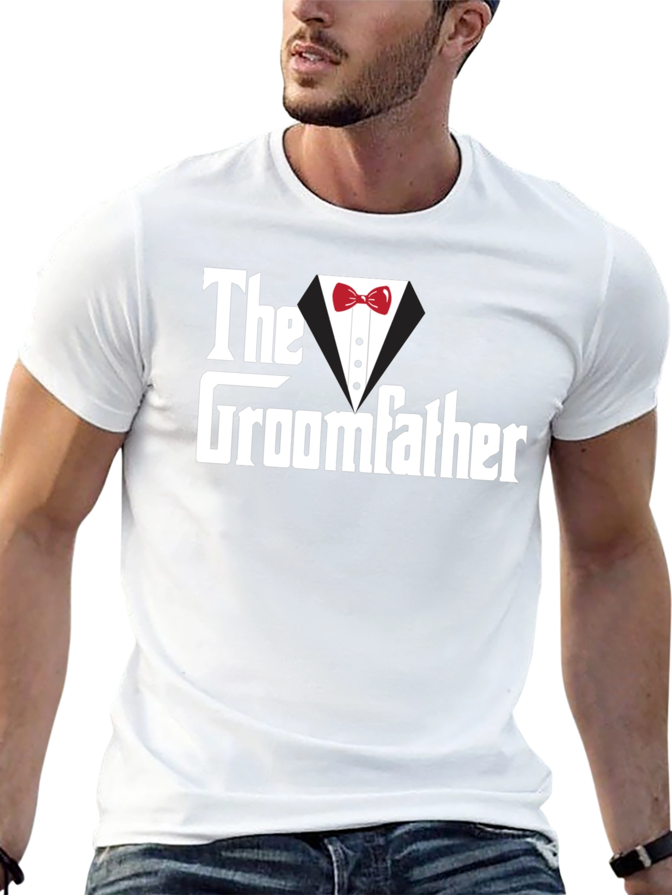 The Groomfather T-Shirt - Wedding Party Apparel