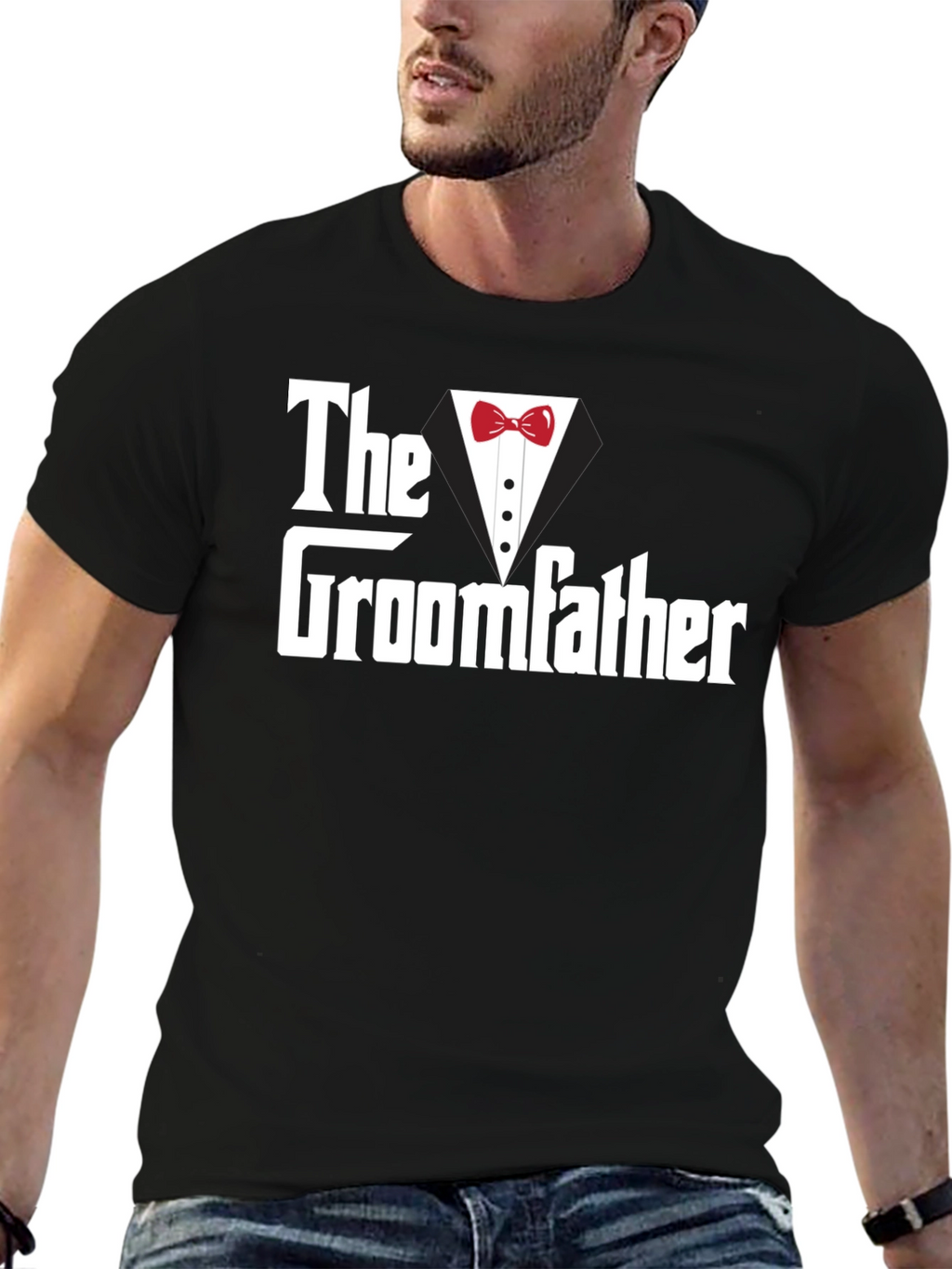 The Groomfather T-Shirt - Wedding Party Apparel
