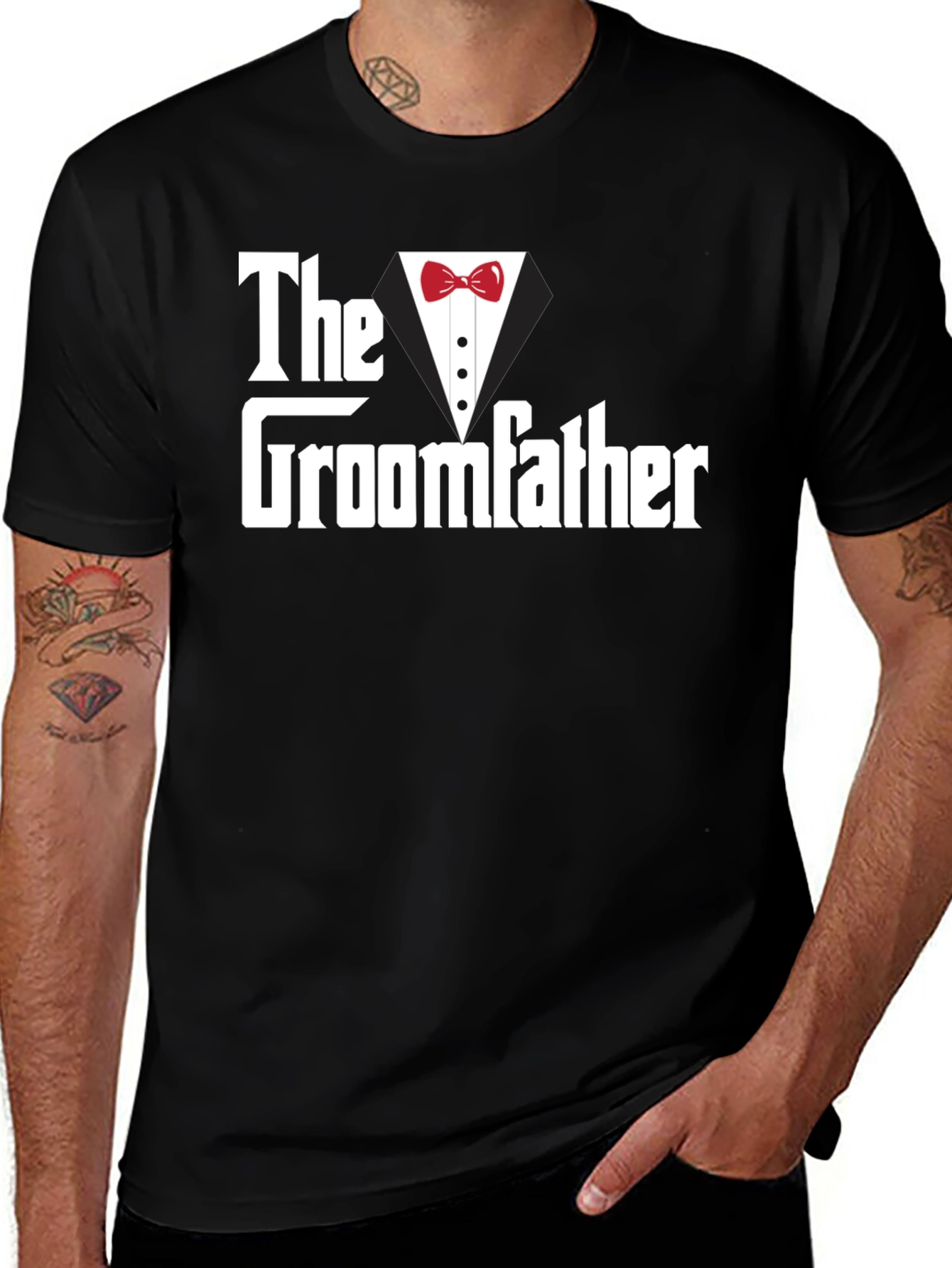 The Groomfather T-Shirt - Wedding Party Apparel