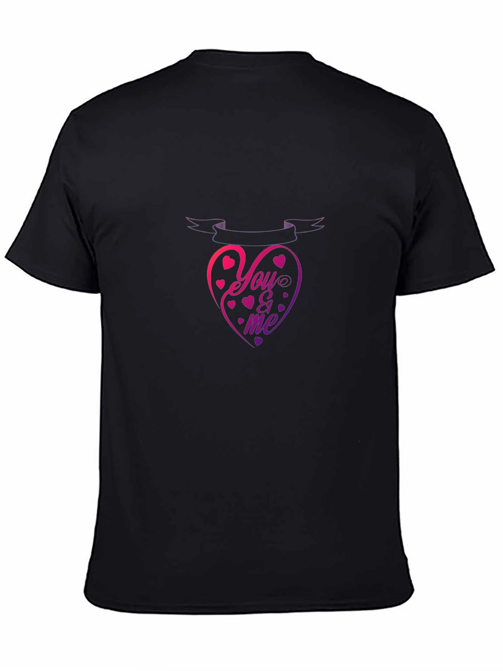 You & Me Heart Graphic T-Shirt