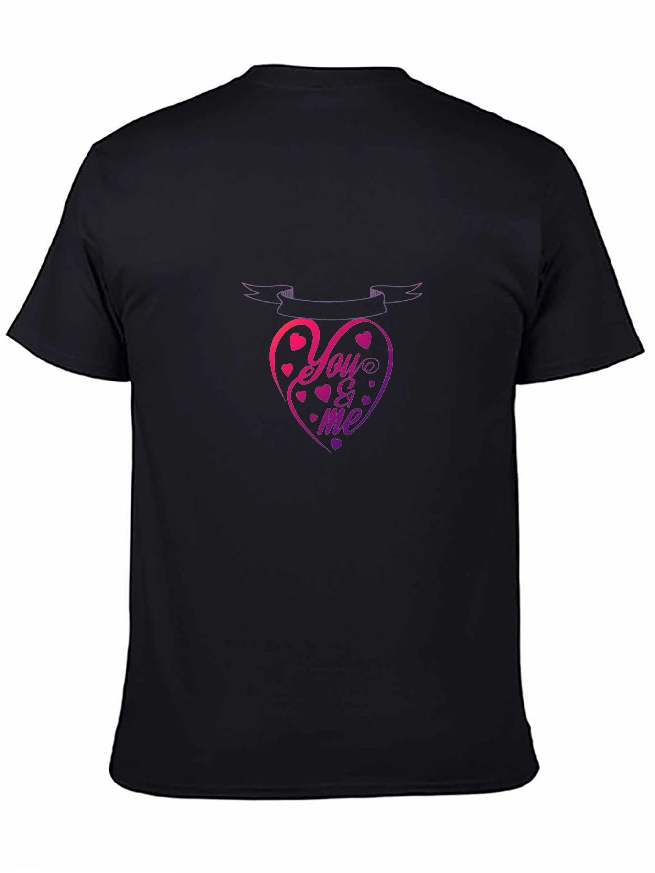 You & Me Heart Graphic T-Shirt