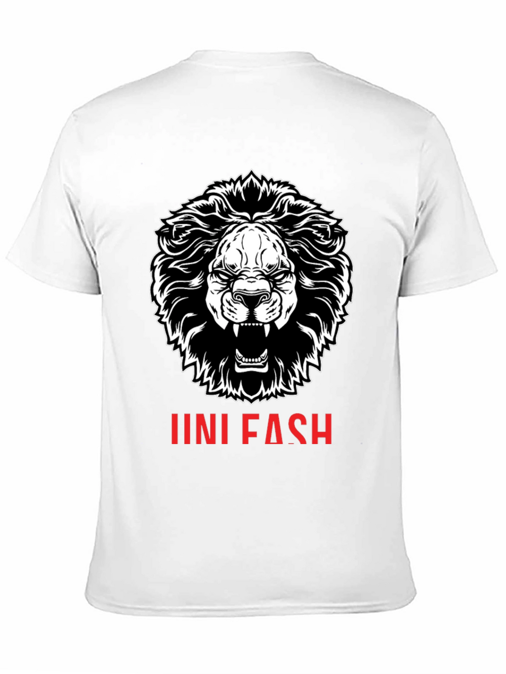 Lion Graphic Print T-Shirt - Unisex Fashion