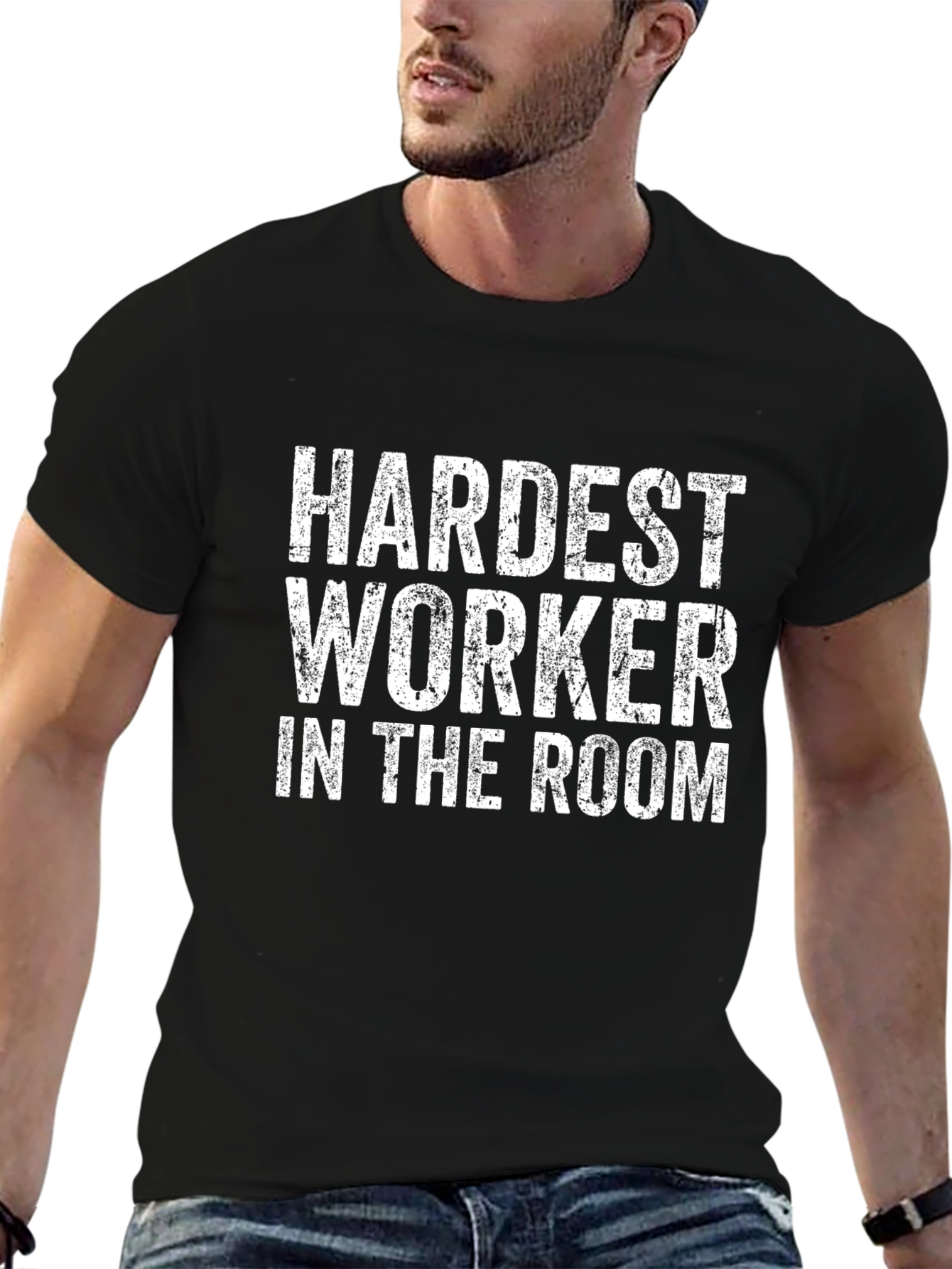 Hardest Worker T-Shirt - Unisex Crew Neck