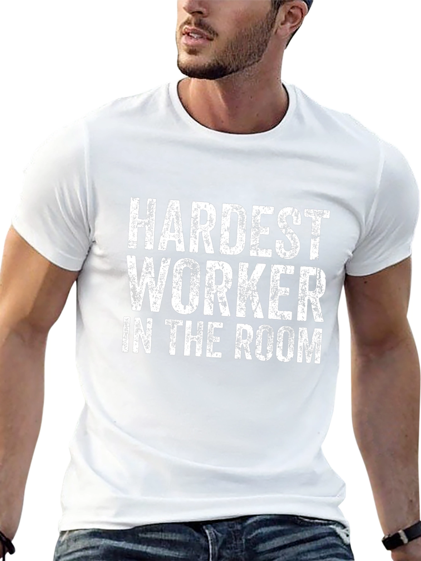 Hardest Worker T-Shirt - Unisex Crew Neck