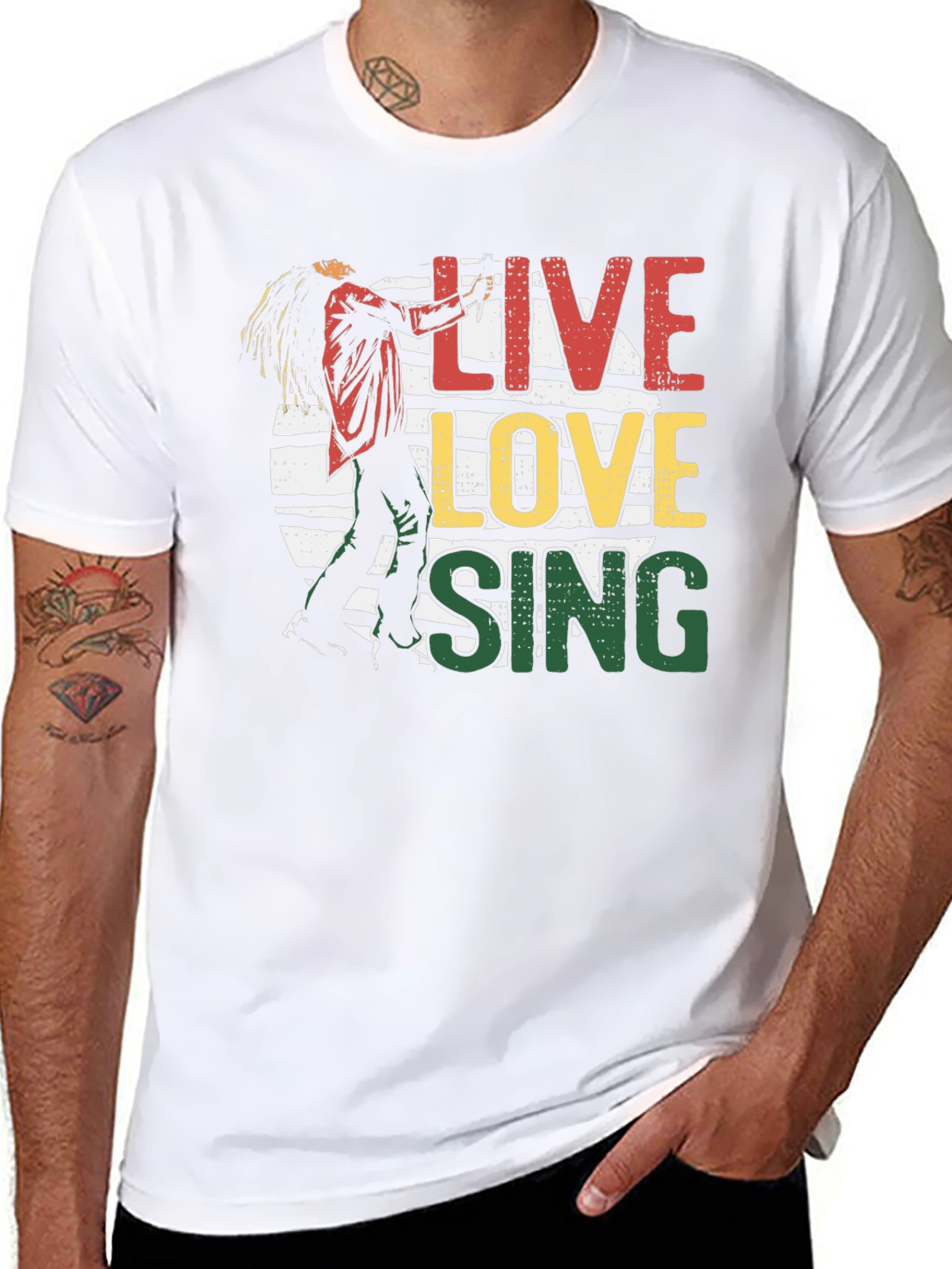 Live Love Sing Graphic Tee