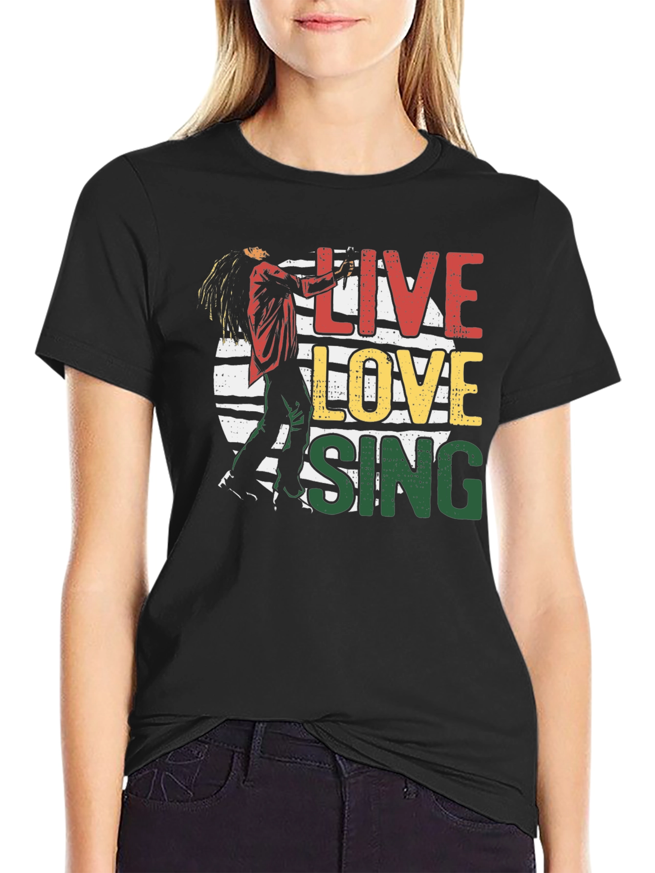 Live Love Sing Graphic Tee
