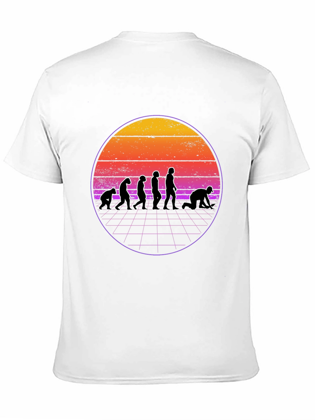 Retro Evolution T-Shirt - Black