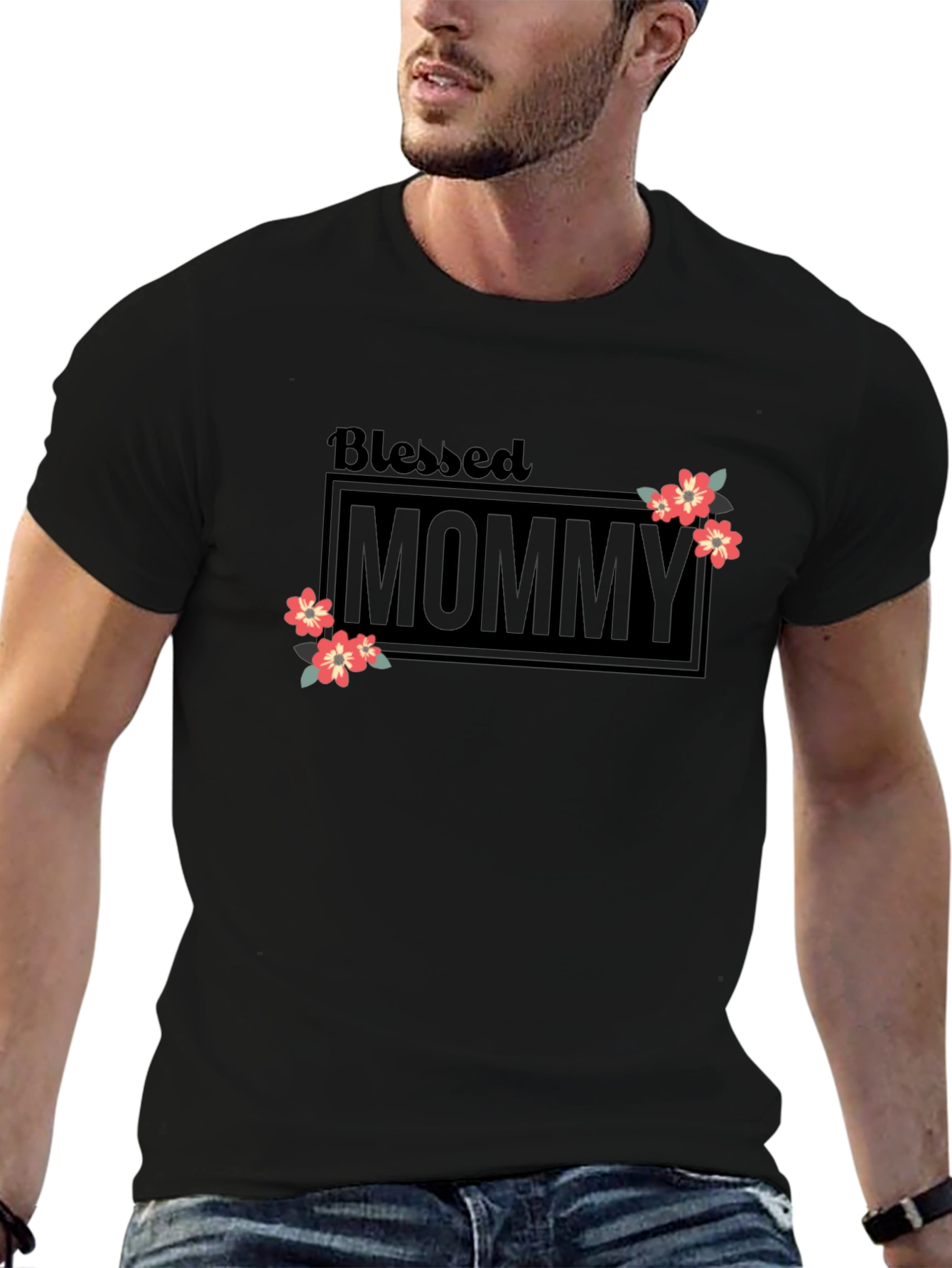 Blessed Mommy Graphic T-Shirt