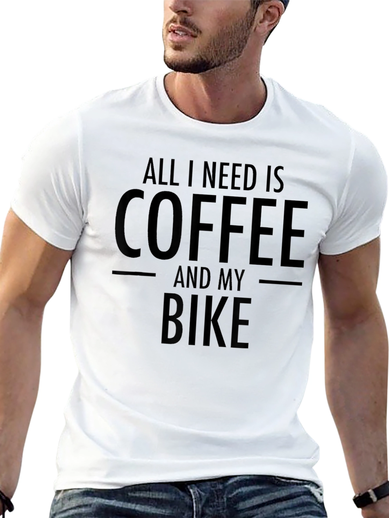 Coffee and Bike T-Shirt - Bikers Essential