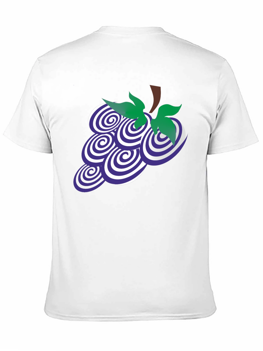 Grapes Graphic Tee - Stylish Mens Black T-Shirt