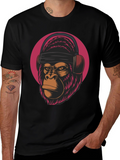 DJ Gorilla Graphic Tee - Cool Animal T-Shirt