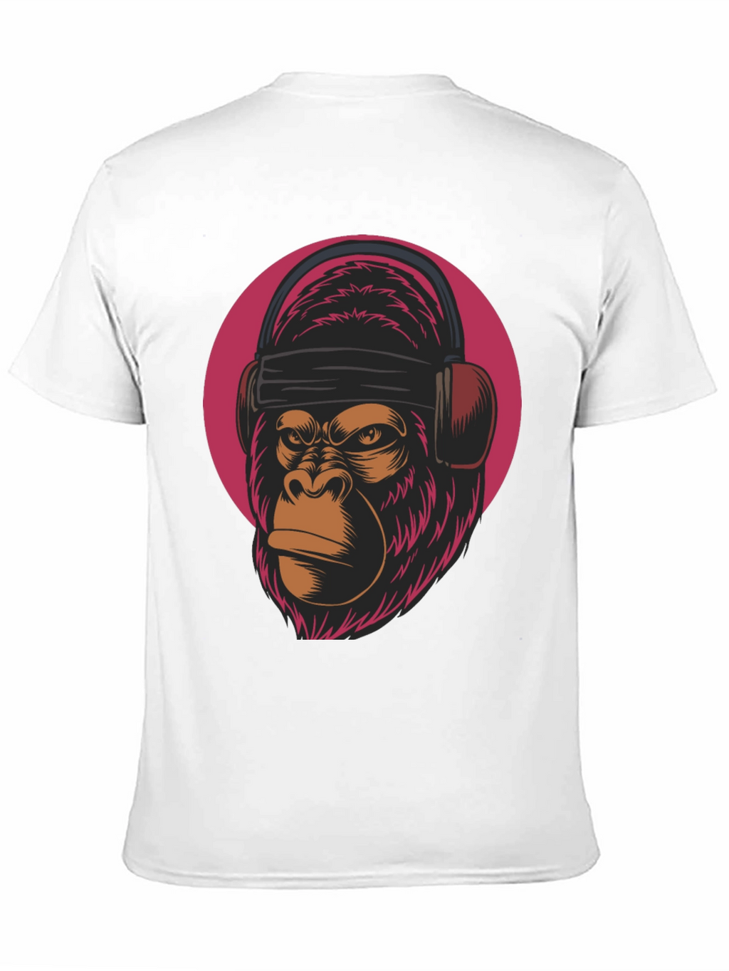 DJ Gorilla Graphic Tee - Cool Animal T-Shirt