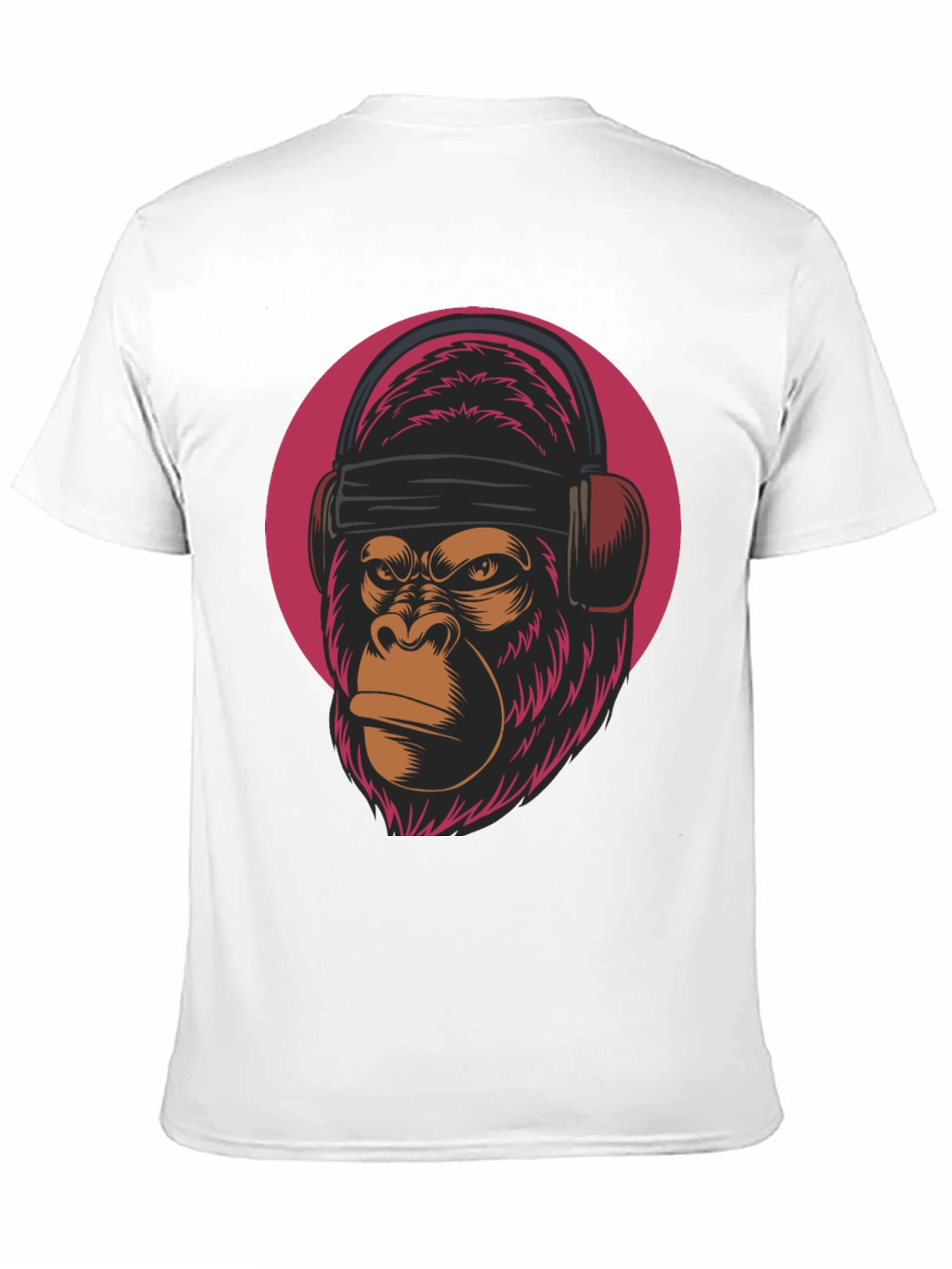 DJ Gorilla Graphic Tee - Cool Animal T-Shirt