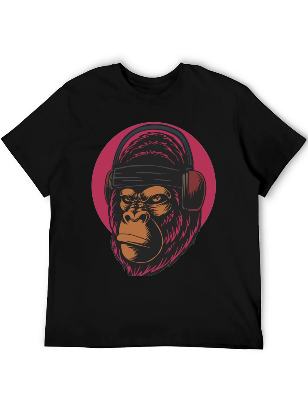 DJ Gorilla Graphic Tee - Cool Animal T-Shirt