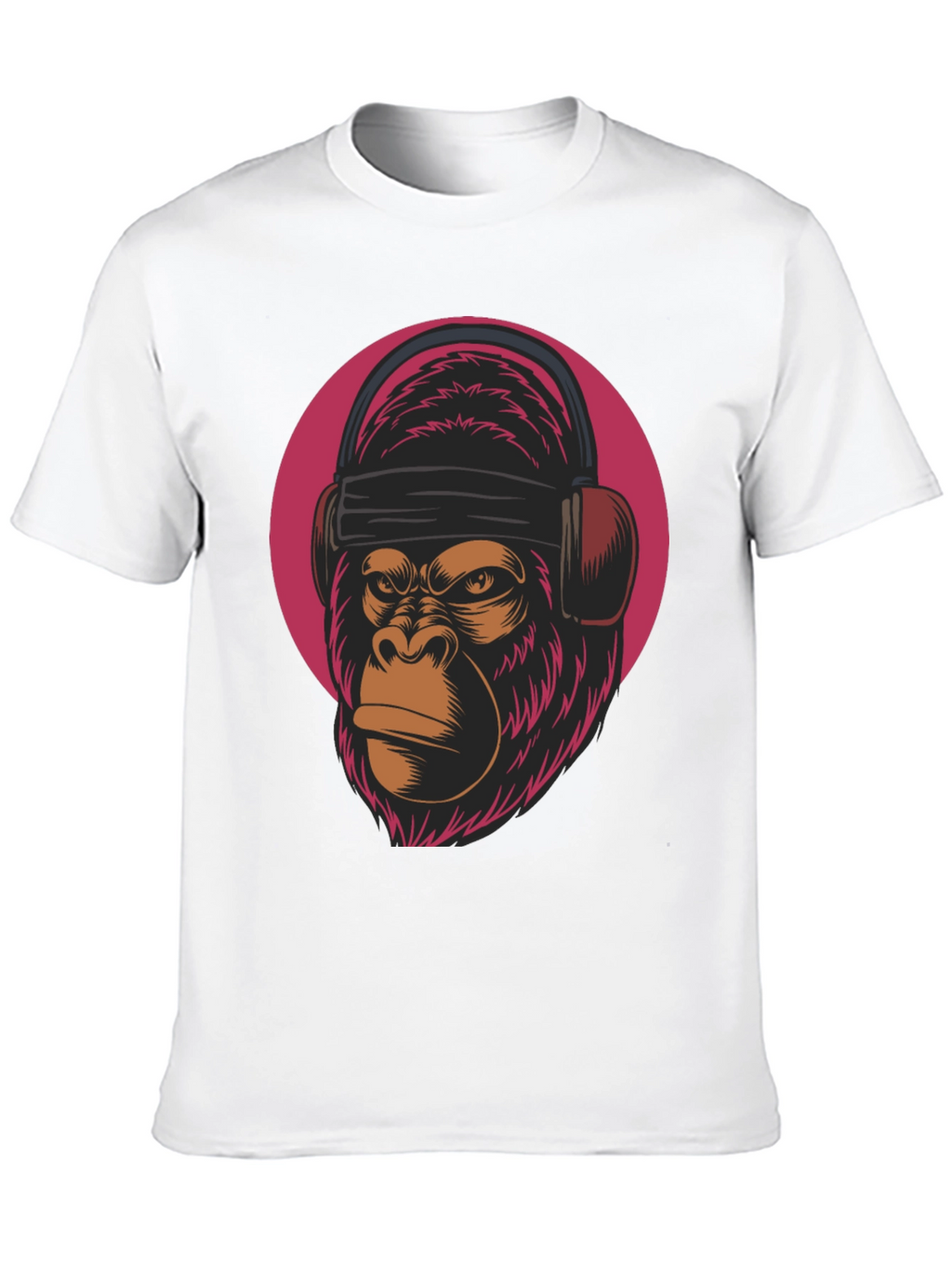 DJ Gorilla Graphic Tee - Cool Animal T-Shirt