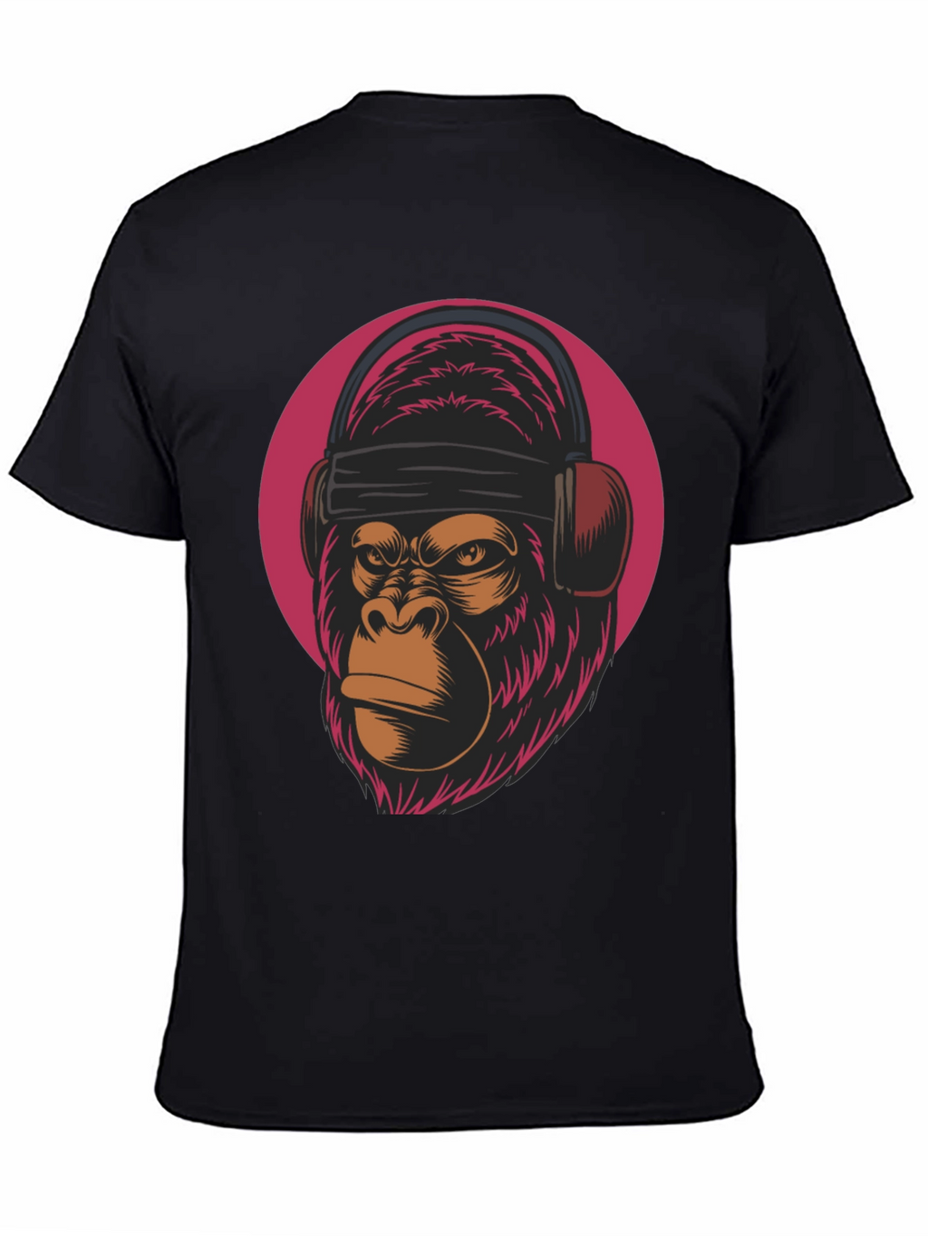 DJ Gorilla Graphic Tee - Cool Animal T-Shirt