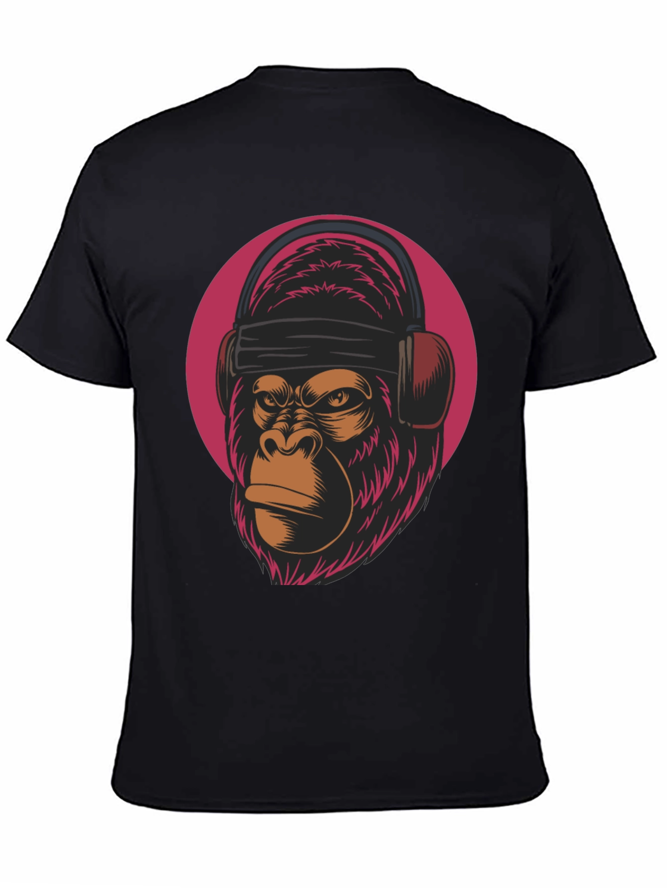 DJ Gorilla Graphic Tee - Cool Animal T-Shirt
