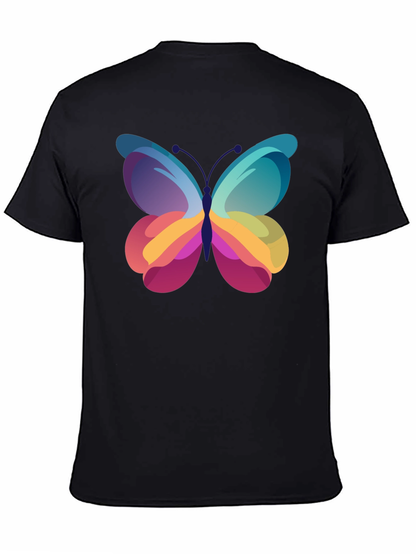Butterfly Graphic Print T-Shirt
