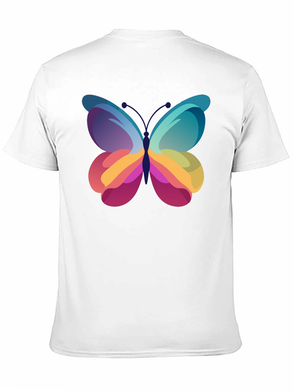 Butterfly Graphic Print T-Shirt