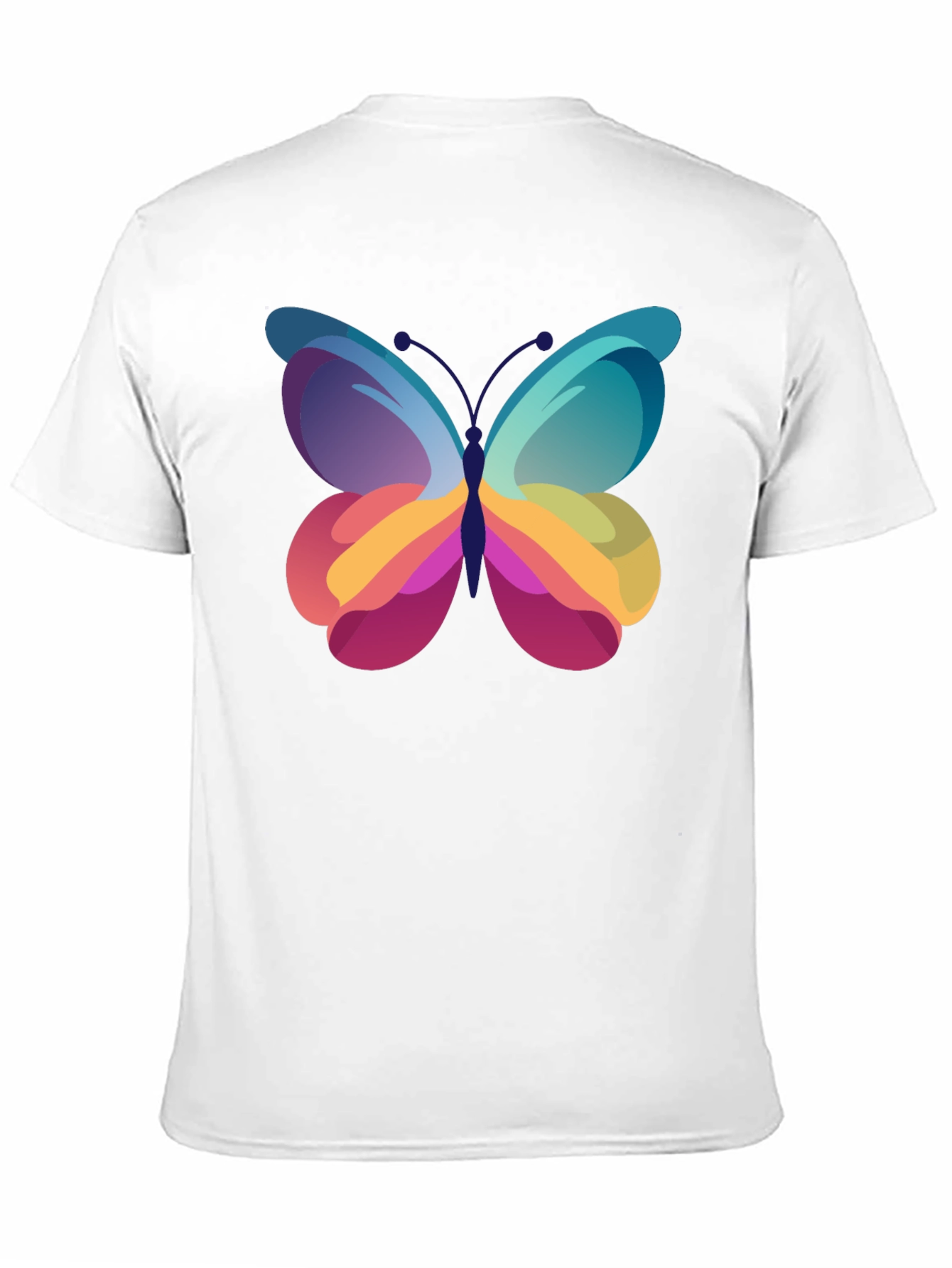 Butterfly Graphic Print T-Shirt