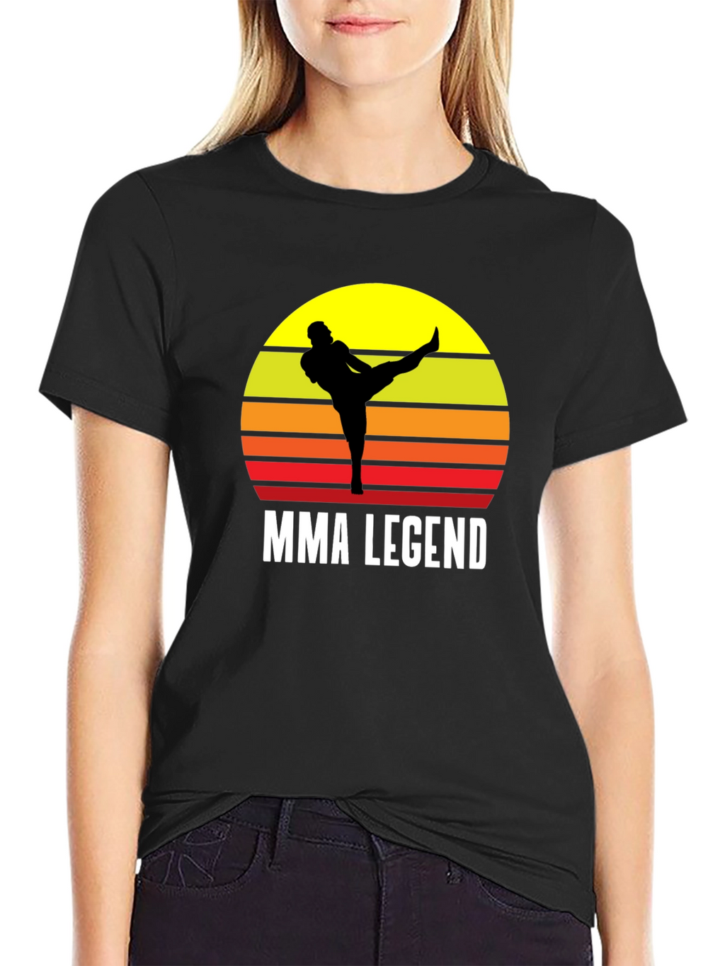 MMA Legend Sunset Kick T-Shirt