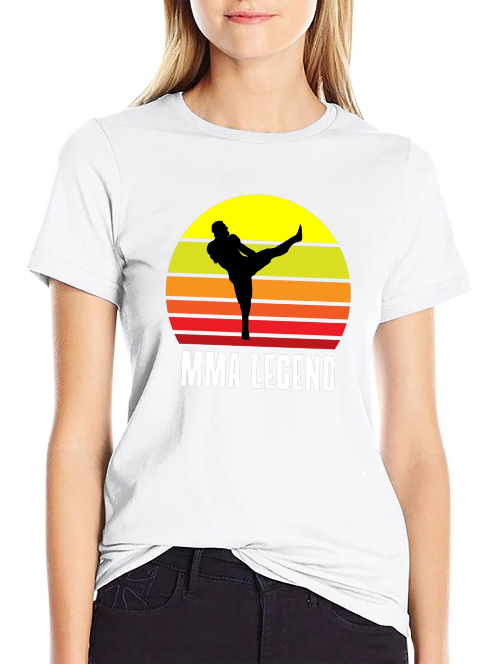 MMA Legend Sunset Kick T-Shirt