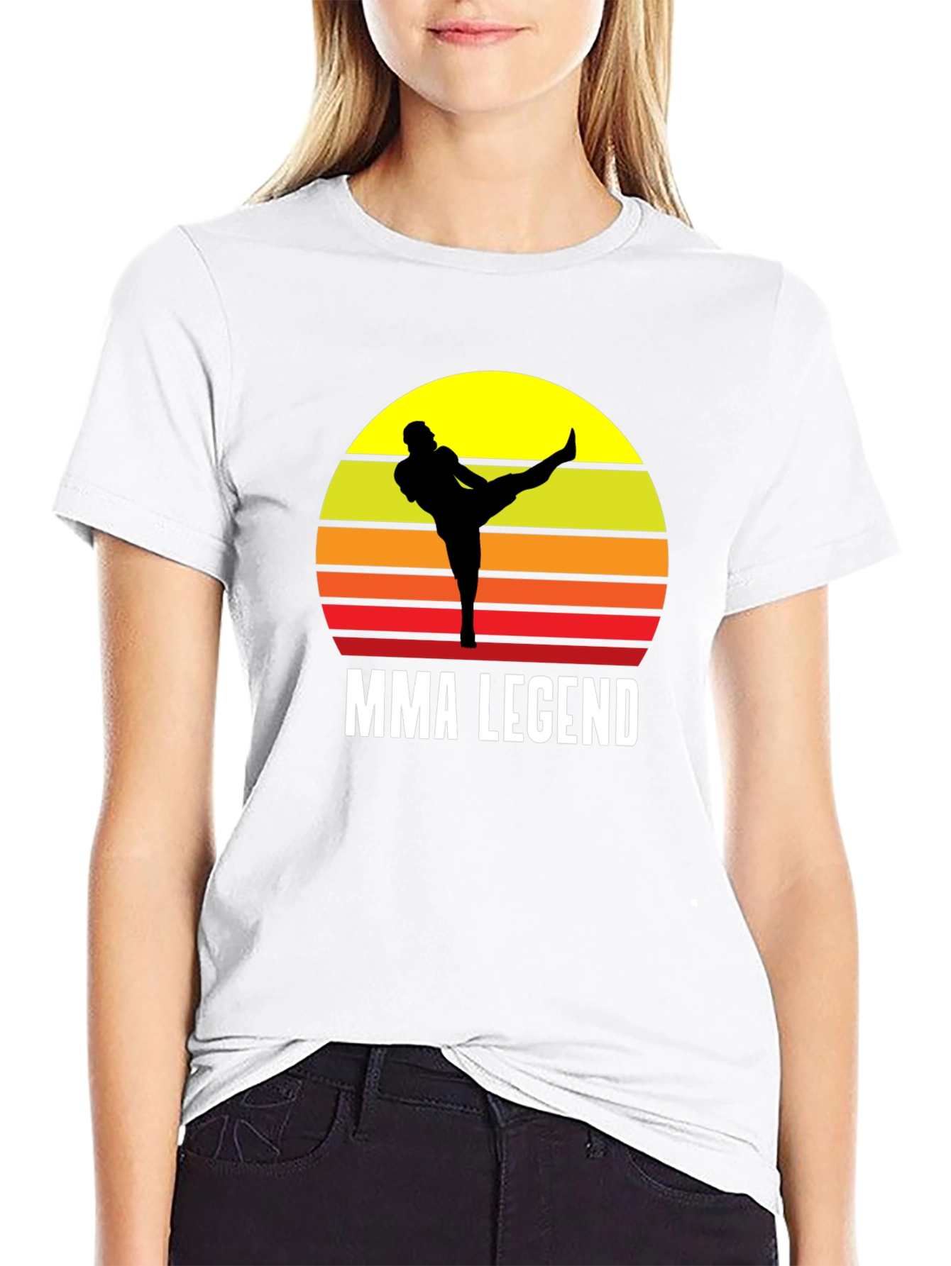 MMA Legend Sunset Kick T-Shirt