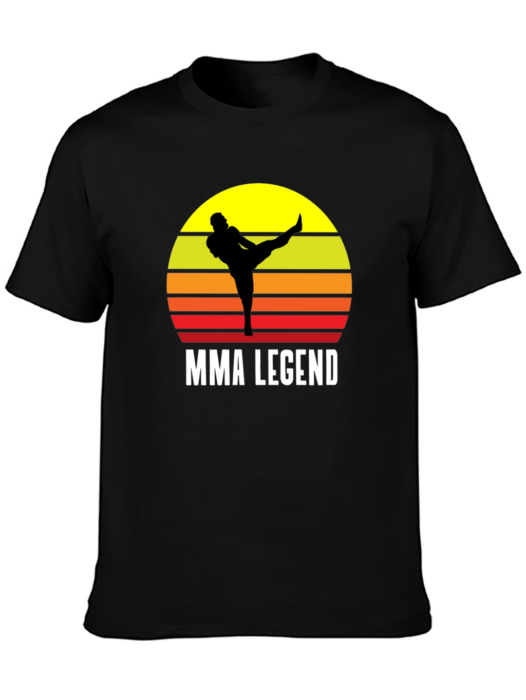 MMA Legend Sunset Kick T-Shirt