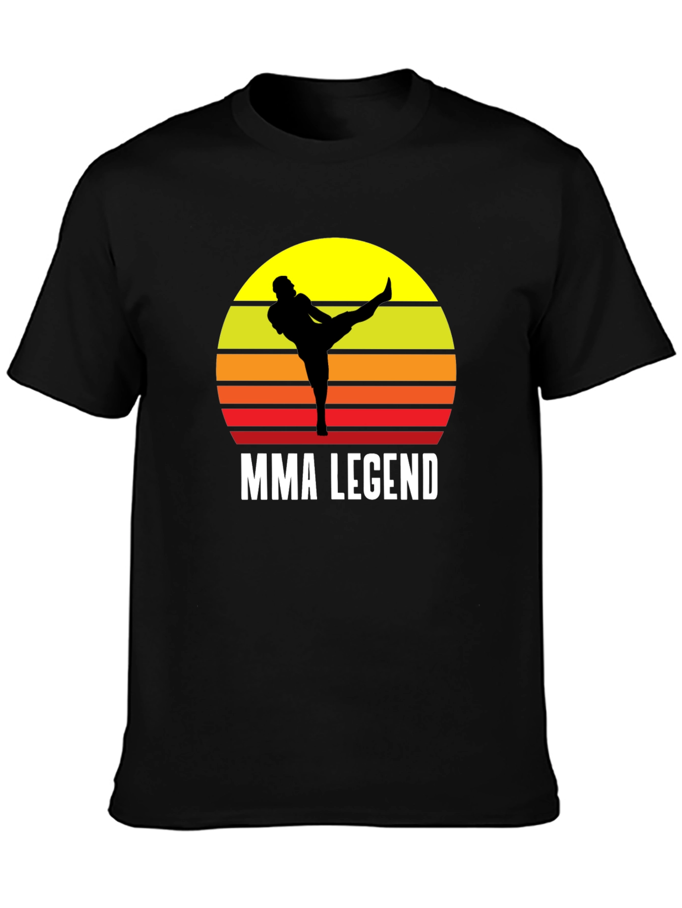MMA Legend Sunset Kick T-Shirt