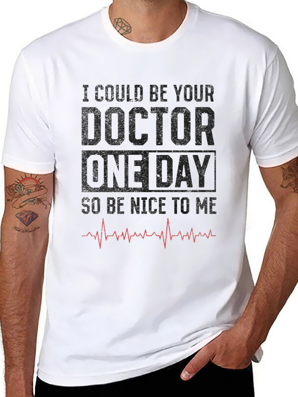Future Doctor T-Shirt - Be Nice to Me