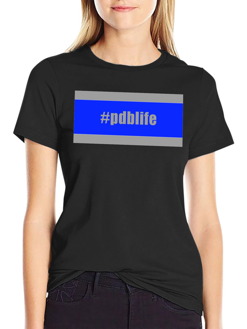#pdblife Graphic Tee - Soft Cotton Blend Casual Wear