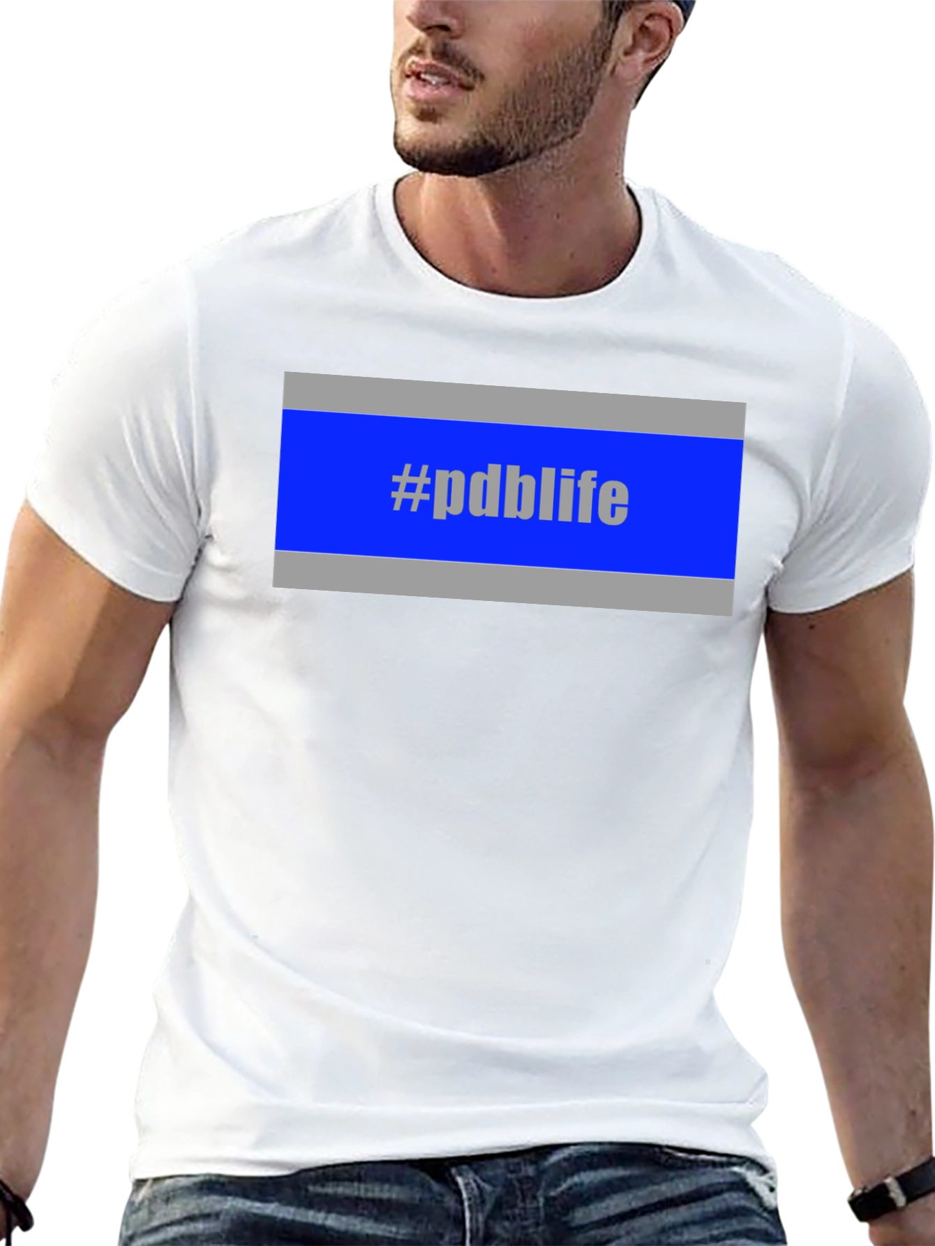 #pdblife Graphic Tee - Soft Cotton Blend Casual Wear