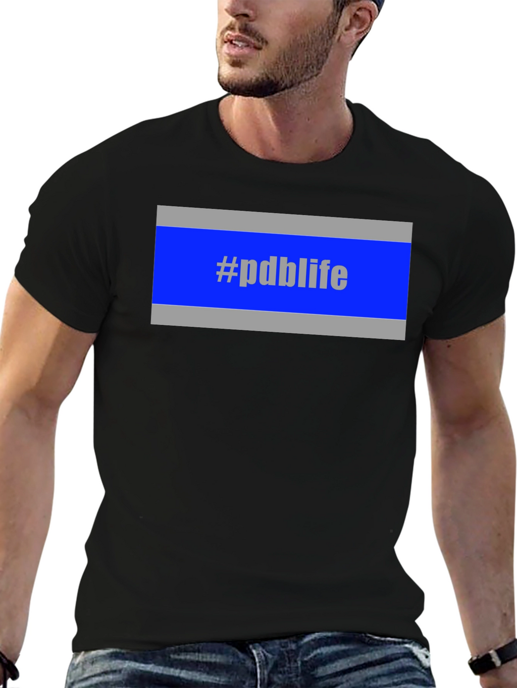#pdblife Graphic Tee - Soft Cotton Blend Casual Wear