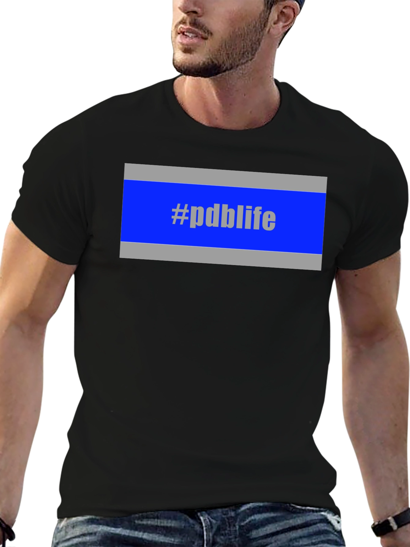 #pdblife Graphic Tee - Soft Cotton Blend Casual Wear
