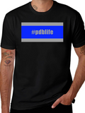 #pdblife Graphic Tee - Soft Cotton Blend Casual Wear