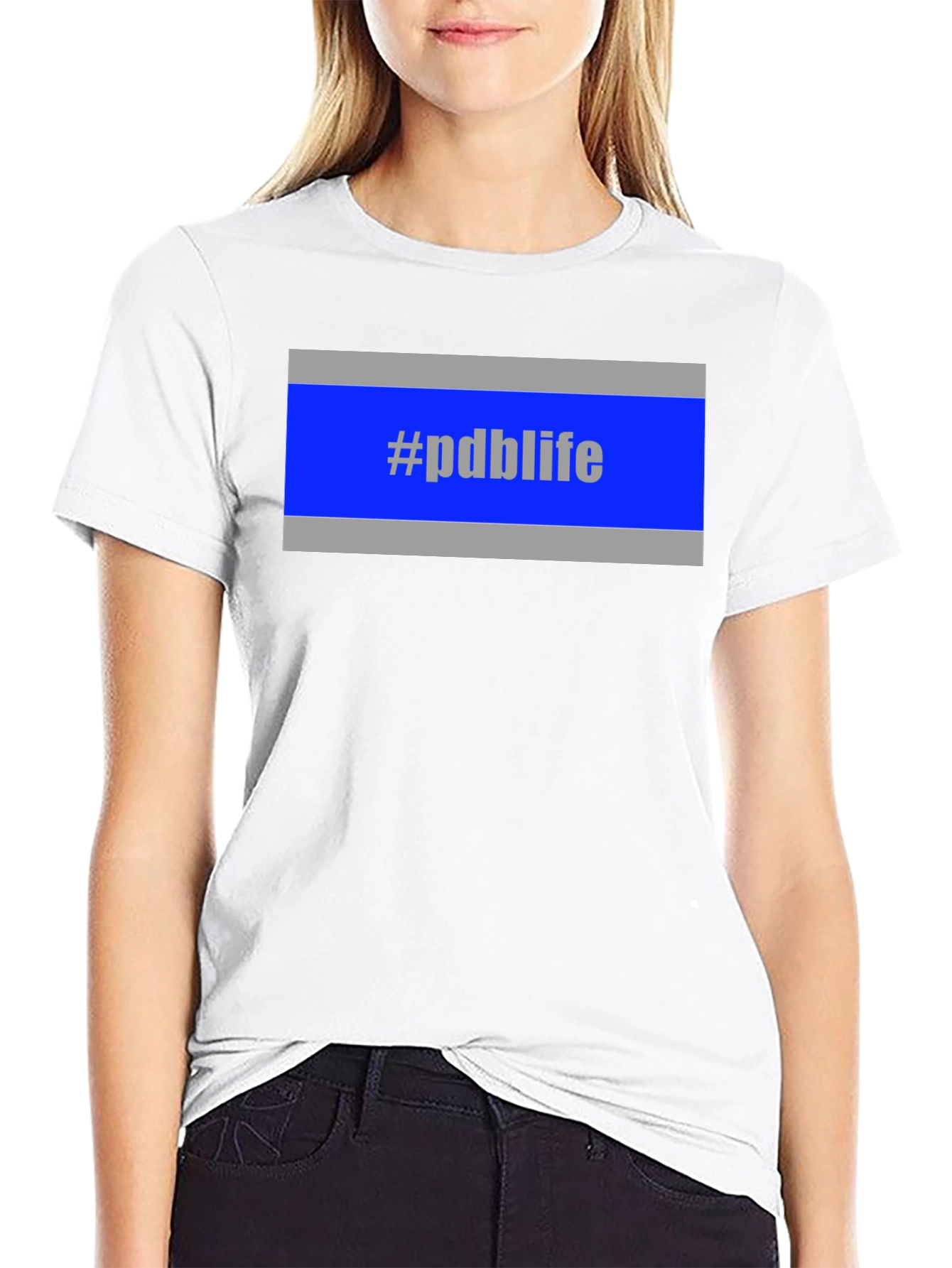 #pdblife Graphic Tee - Soft Cotton Blend Casual Wear