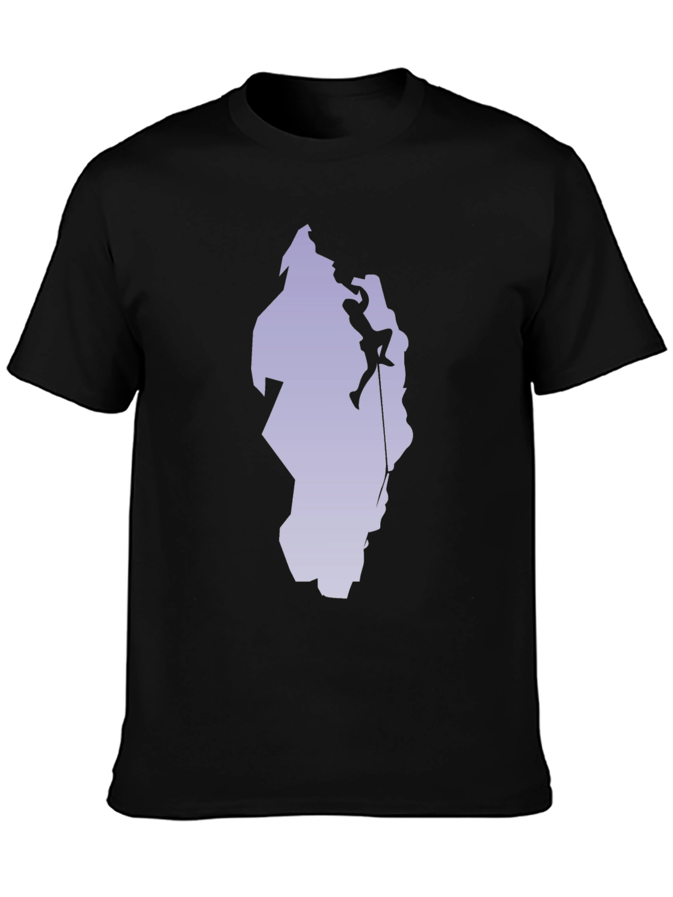 Climber Silhouette Graphic T-Shirt