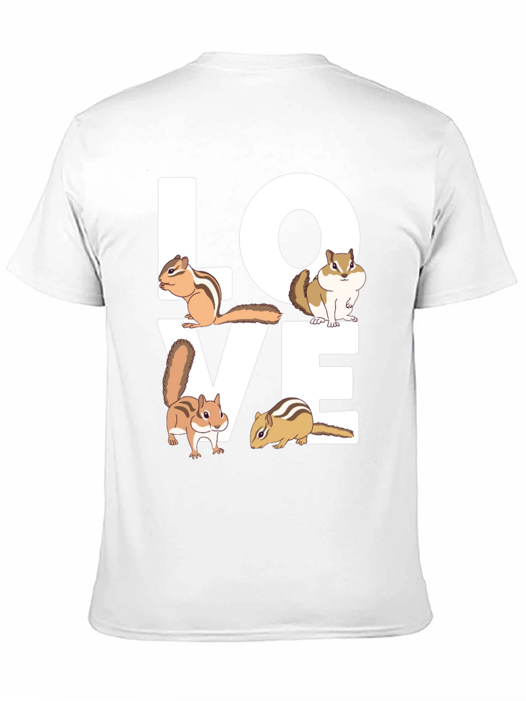 Cute Chipmunk Love T-Shirt