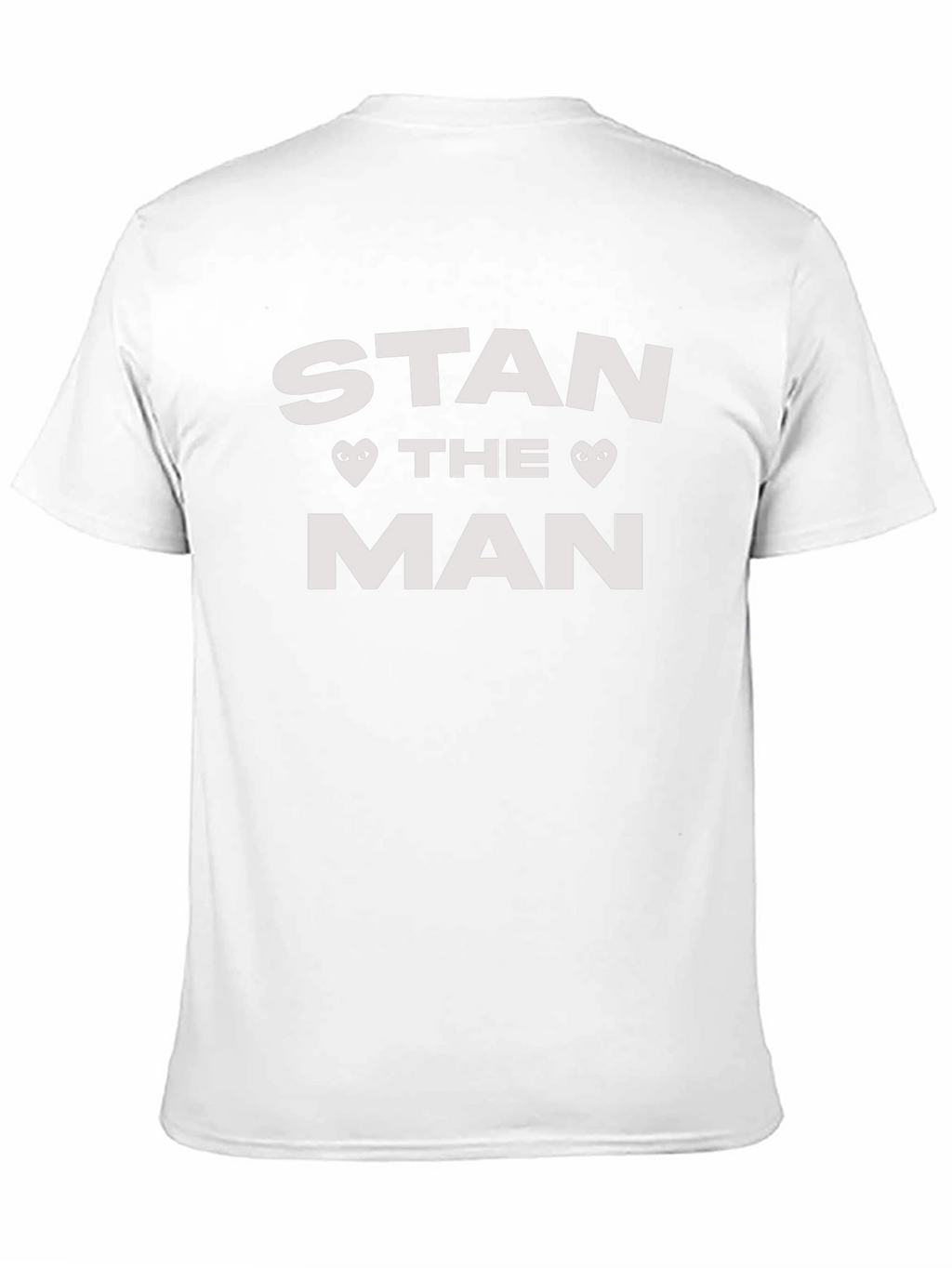 Stan The Man Graphic Tee - Black Cotton T-Shirt