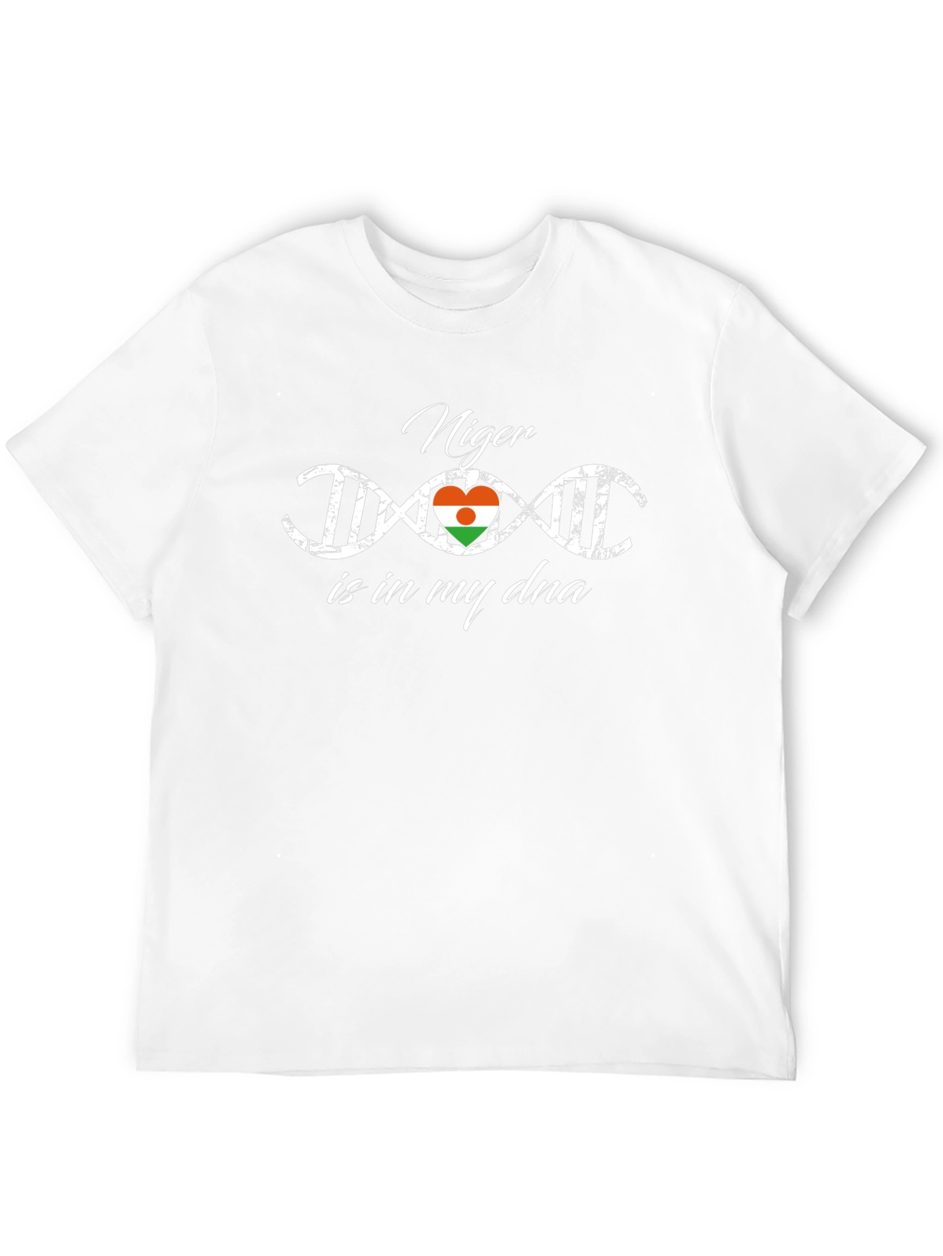 Niger DNA Heart T-Shirt - Show Your Pride!