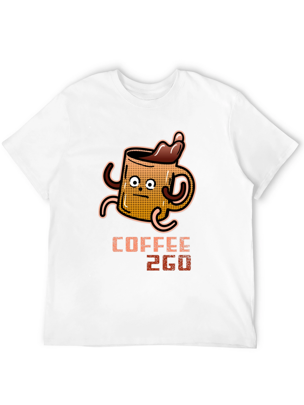 Coffee 2GO Graphic T-Shirt - Black