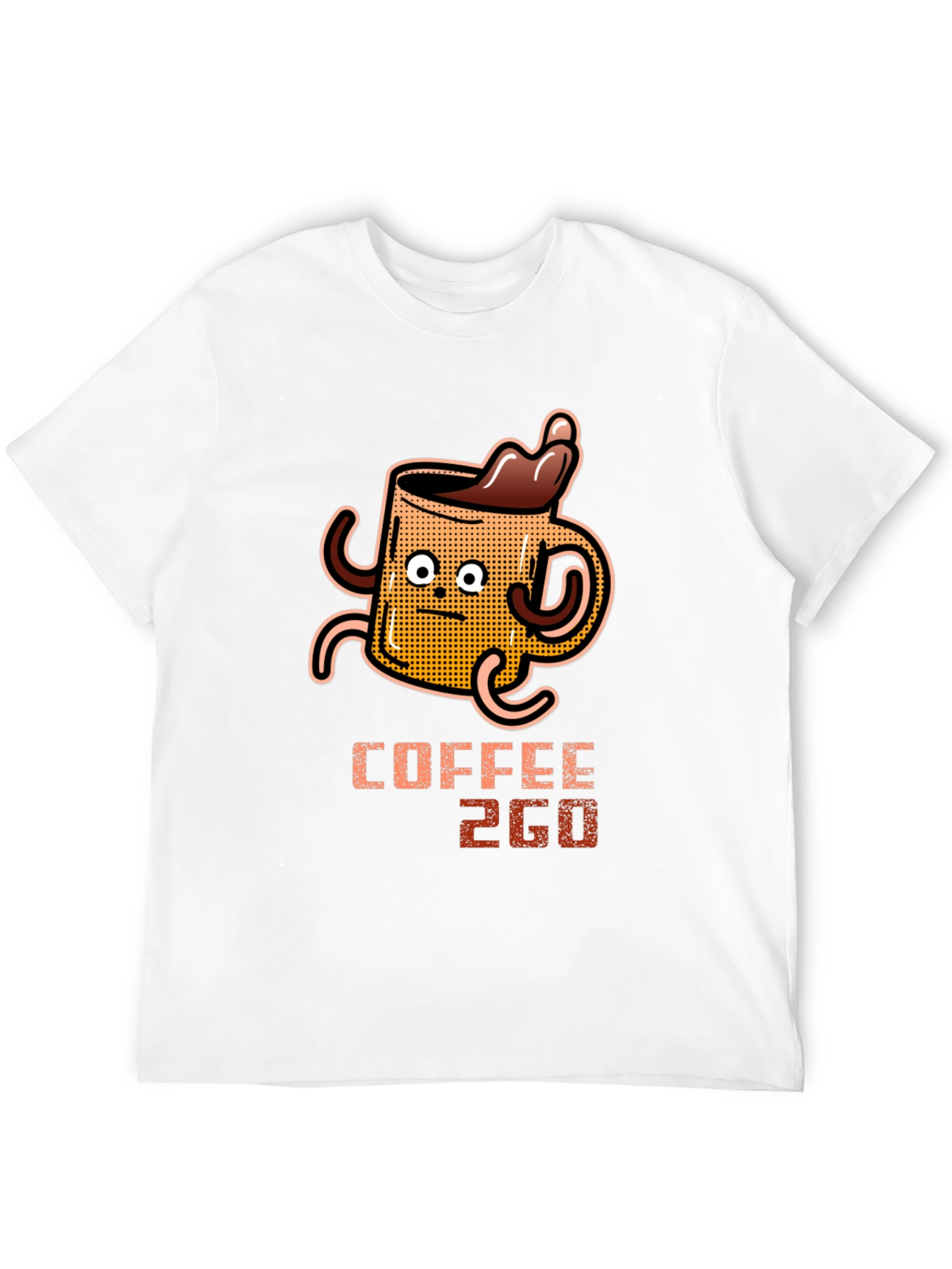 Coffee 2GO Graphic T-Shirt - Black
