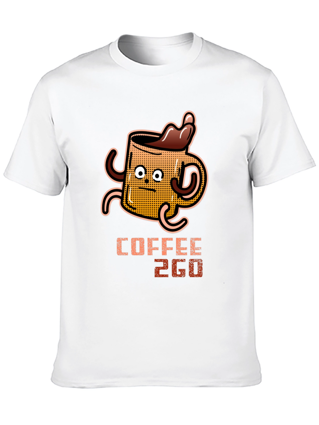 Coffee 2GO Graphic T-Shirt - Black