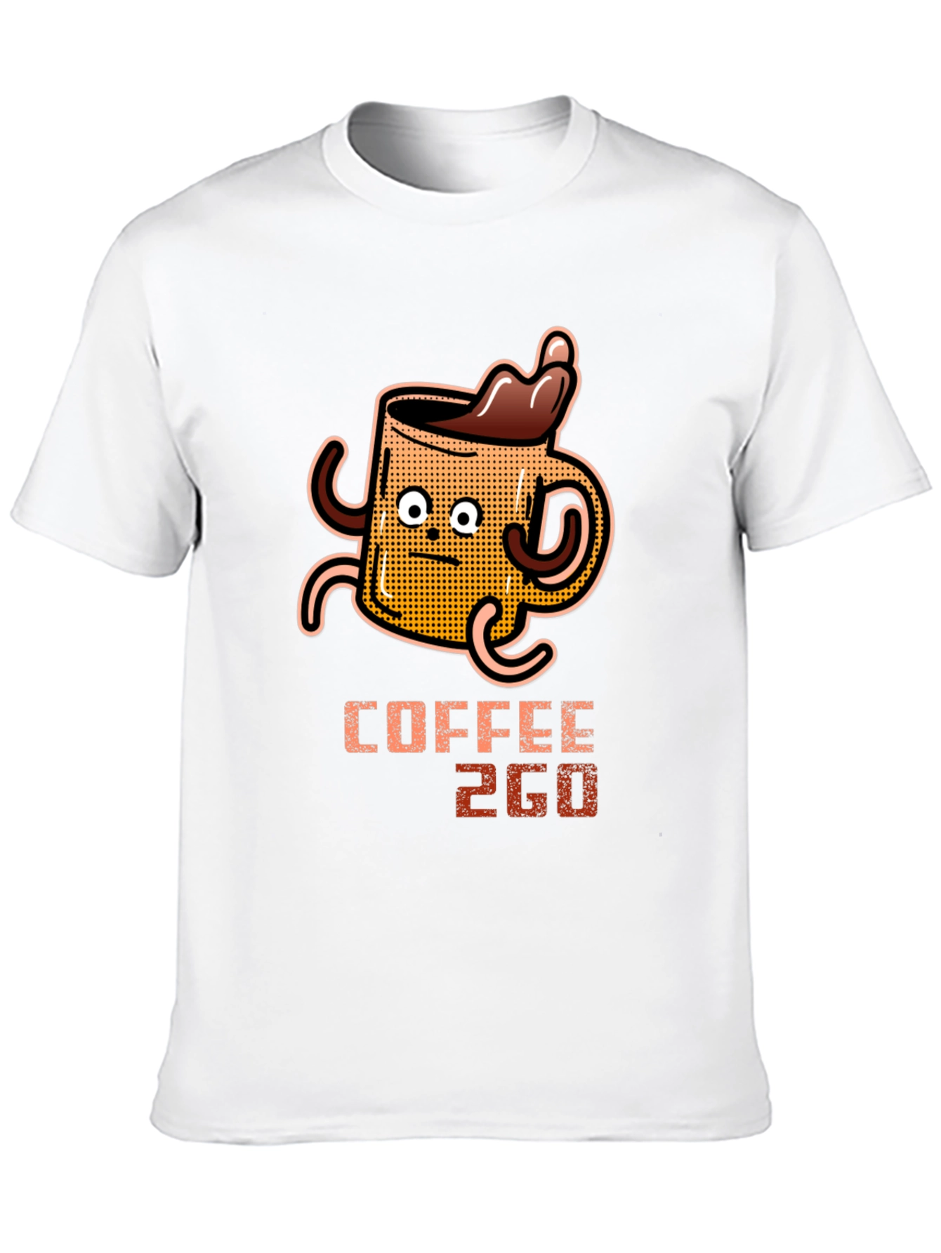 Coffee 2GO Graphic T-Shirt - Black