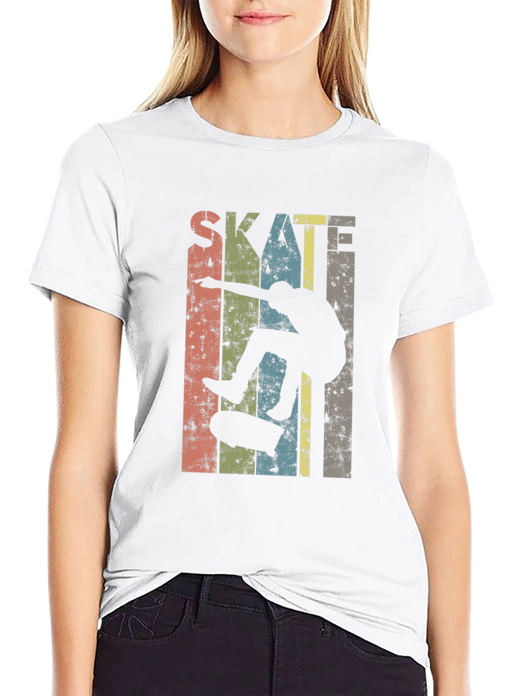 Retro Skateboarding T-Shirt